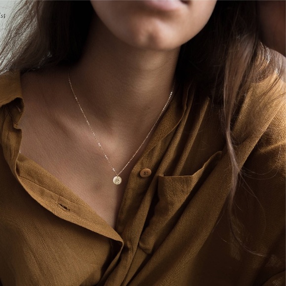 “Peace Out” Sign Language Minimalist Boho Necklace - Picture 12 of 16